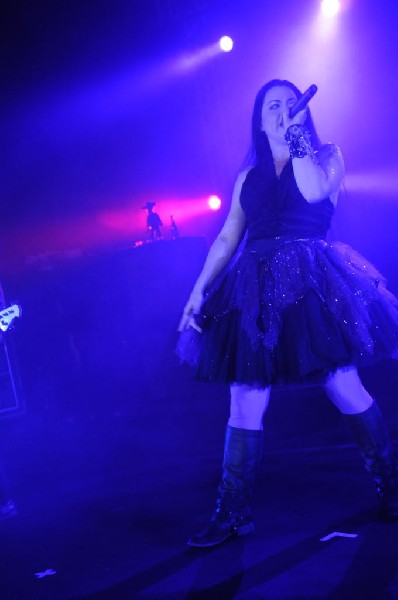 Evanescence at Stubb's BarBQ, Austin, Texas 04/17/12