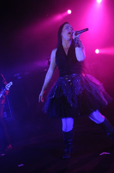 Evanescence at Stubb's BarBQ, Austin, Texas 04/17/12