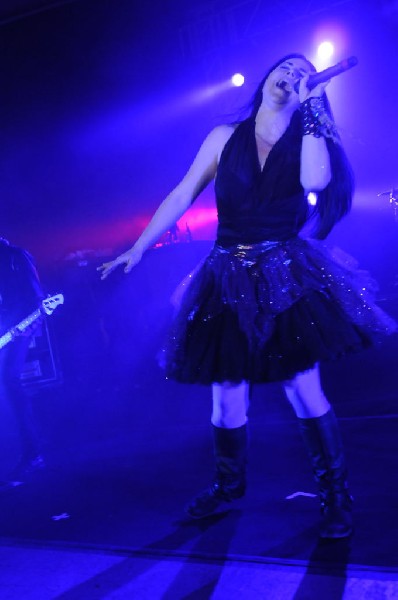 Evanescence at Stubb's BarBQ, Austin, Texas 04/17/12