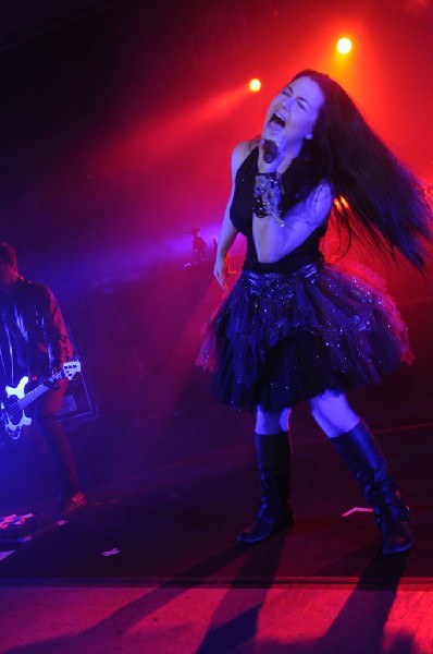 Evanescence at Stubb's BarBQ, Austin, Texas 04/17/12