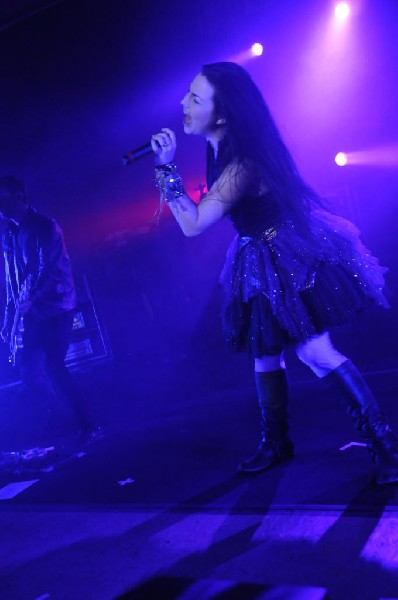 Evanescence at Stubb's BarBQ, Austin, Texas 04/17/12