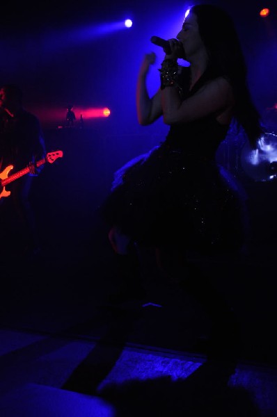 Evanescence at Stubb's BarBQ, Austin, Texas 04/17/12