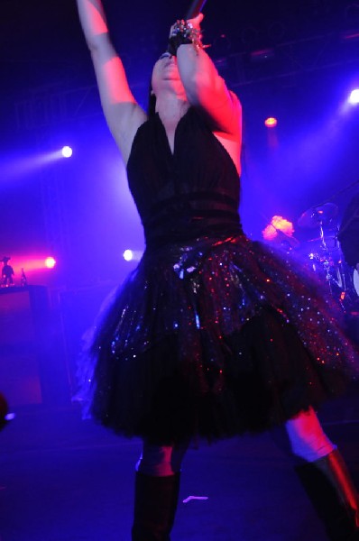 Evanescence at Stubb's BarBQ, Austin, Texas 04/17/12