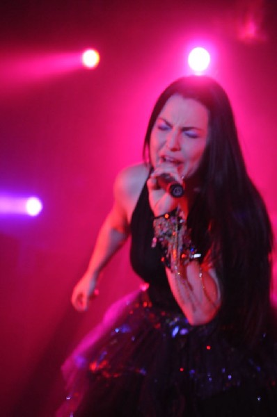 Evanescence at Stubb's BarBQ, Austin, Texas 04/17/12