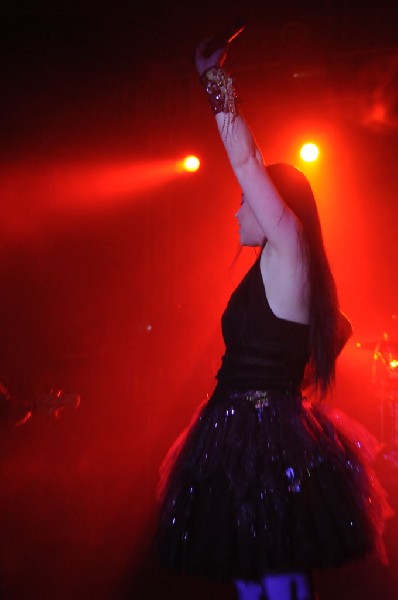 Evanescence at Stubb's BarBQ, Austin, Texas 04/17/12