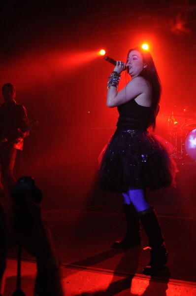 Evanescence at Stubb's BarBQ, Austin, Texas 04/17/12