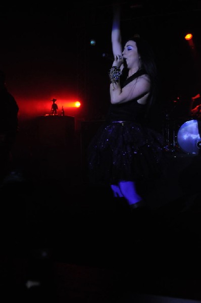 Evanescence at Stubb's BarBQ, Austin, Texas 04/17/12