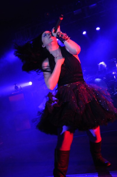 Evanescence at Stubb's BarBQ, Austin, Texas 04/17/12