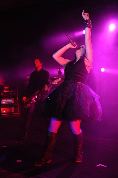 Evanescence at Stubb's BarBQ, Austin, Texas 04/17/12