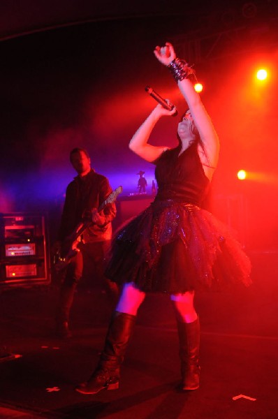 Evanescence at Stubb's BarBQ, Austin, Texas 04/17/12