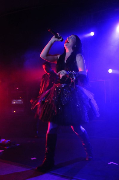 Evanescence at Stubb's BarBQ, Austin, Texas 04/17/12