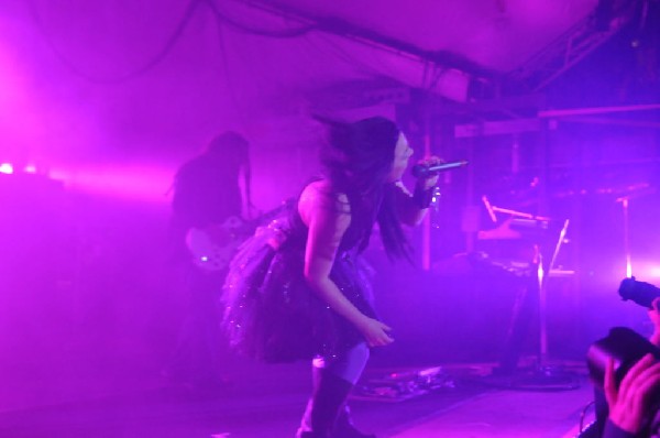 Evanescence at Stubb's BarBQ, Austin, Texas 04/17/12