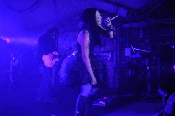 Evanescence at Stubb's BarBQ, Austin, Texas 04/17/12