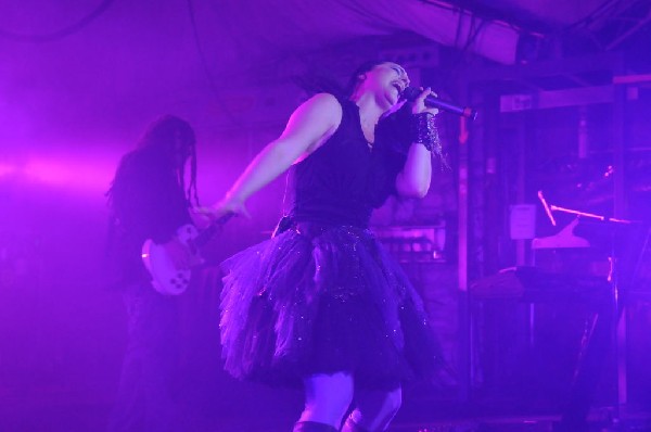 Evanescence at Stubb's BarBQ, Austin, Texas 04/17/12