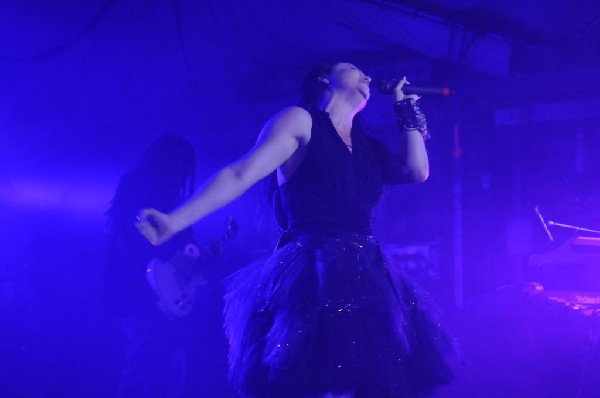 Evanescence at Stubb's BarBQ, Austin, Texas 04/17/12