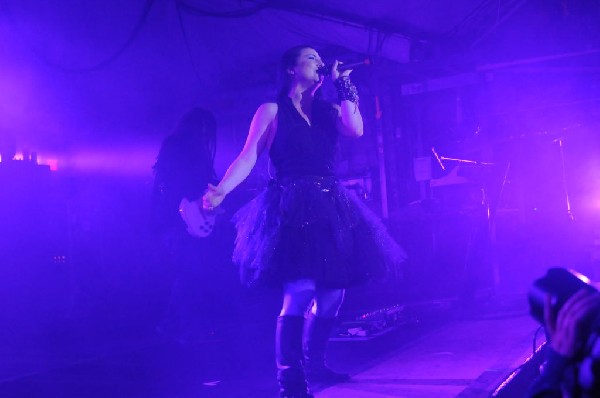 Evanescence at Stubb's BarBQ, Austin, Texas 04/17/12