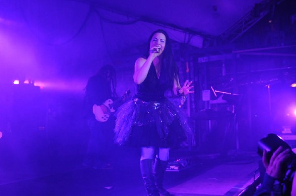 Evanescence at Stubb's BarBQ, Austin, Texas 04/17/12