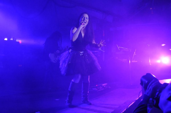 Evanescence at Stubb's BarBQ, Austin, Texas 04/17/12