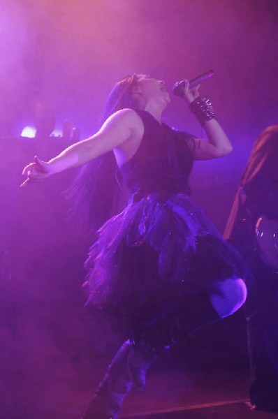 Evanescence at Stubb's BarBQ, Austin, Texas 04/17/12