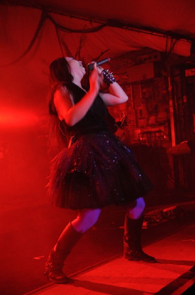 Evanescence at Stubb's BarBQ, Austin, Texas 04/17/12