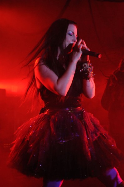 Evanescence at Stubb's BarBQ, Austin, Texas 04/17/12