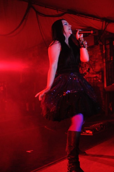 Evanescence at Stubb's BarBQ, Austin, Texas 04/17/12