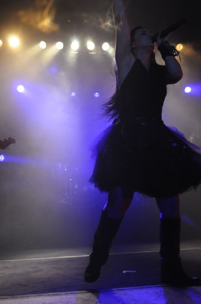 Evanescence at Stubb's BarBQ, Austin, Texas 04/17/12