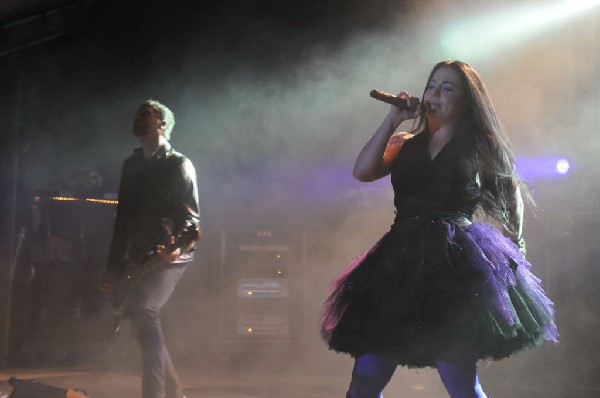 Evanescence at Stubb's BarBQ, Austin, Texas 04/17/12