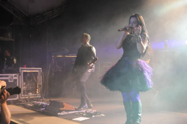 Evanescence at Stubb's BarBQ, Austin, Texas 04/17/12