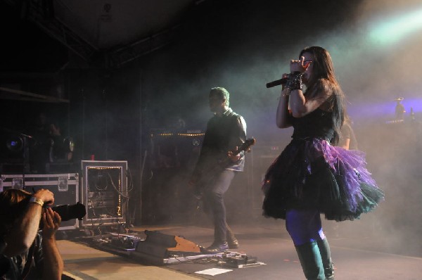 Evanescence at Stubb's BarBQ, Austin, Texas 04/17/12