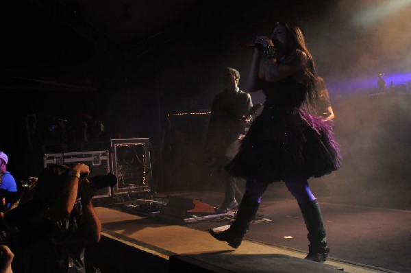 Evanescence at Stubb's BarBQ, Austin, Texas 04/17/12