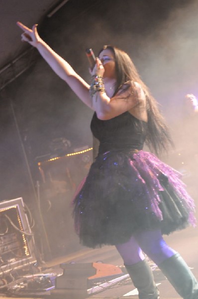 Evanescence at Stubb's BarBQ, Austin, Texas 04/17/12