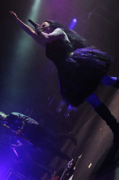 Evanescence at Stubb's BarBQ, Austin, Texas 04/17/12