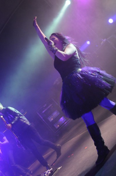 Evanescence at Stubb's BarBQ, Austin, Texas 04/17/12