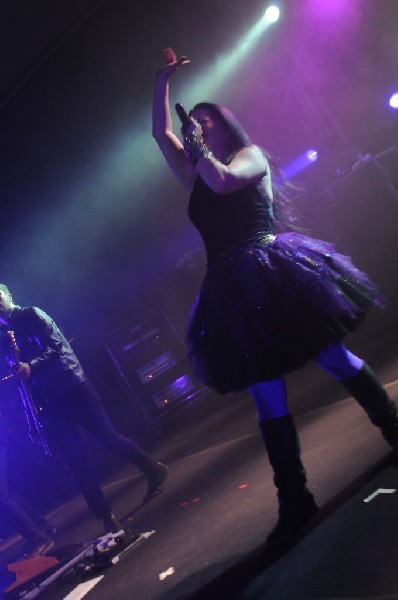 Evanescence at Stubb's BarBQ, Austin, Texas 04/17/12