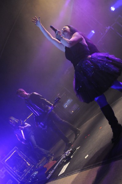 Evanescence at Stubb's BarBQ, Austin, Texas 04/17/12