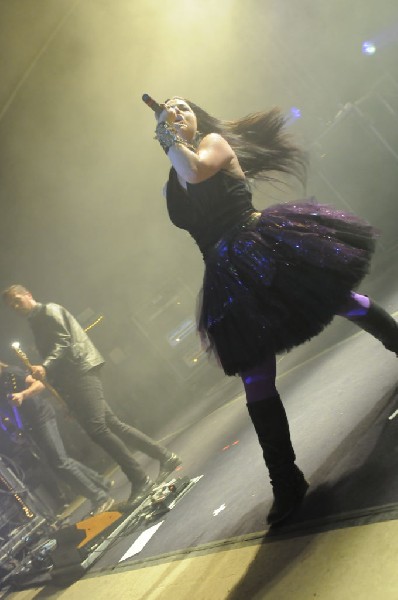 Evanescence at Stubb's BarBQ, Austin, Texas 04/17/12