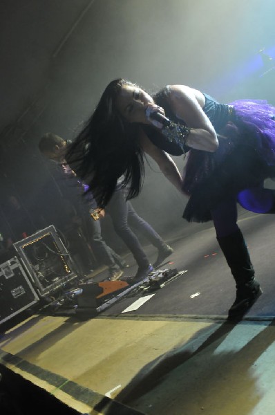 Evanescence at Stubb's BarBQ, Austin, Texas 04/17/12