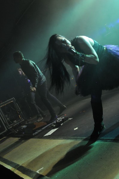 Evanescence at Stubb's BarBQ, Austin, Texas 04/17/12