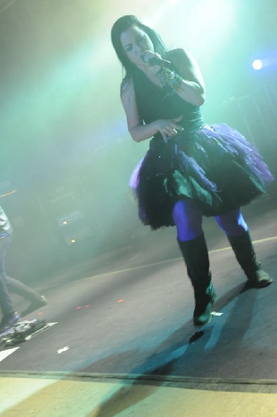 Evanescence at Stubb's BarBQ, Austin, Texas 04/17/12