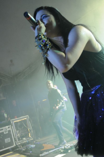 Evanescence at Stubb's BarBQ, Austin, Texas 04/17/12