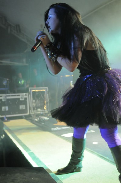 Evanescence at Stubb's BarBQ, Austin, Texas 04/17/12