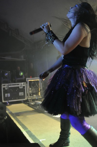 Evanescence at Stubb's BarBQ, Austin, Texas 04/17/12