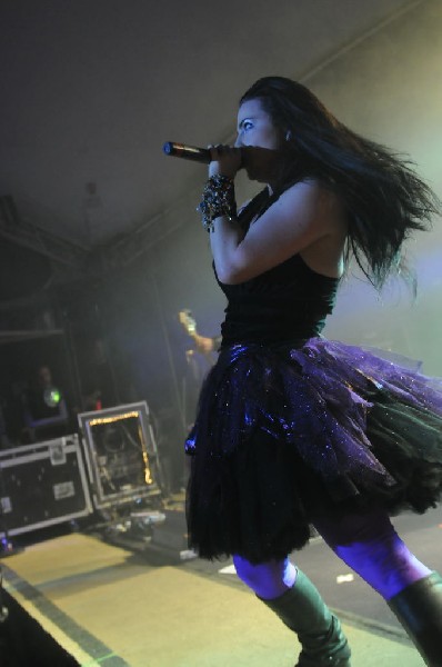 Evanescence at Stubb's BarBQ, Austin, Texas 04/17/12