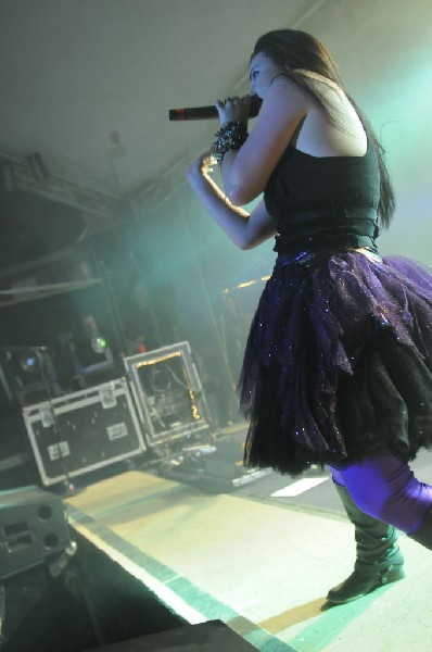 Evanescence at Stubb's BarBQ, Austin, Texas 04/17/12