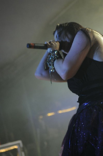 Evanescence at Stubb's BarBQ, Austin, Texas 04/17/12