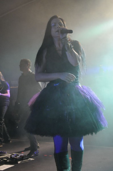 Evanescence at Stubb's BarBQ, Austin, Texas 04/17/12