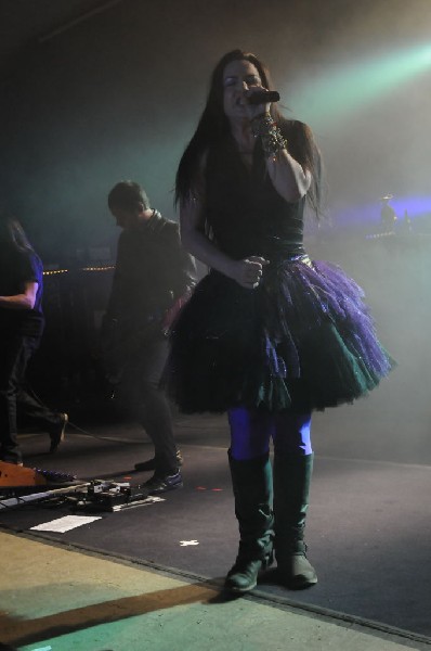 Evanescence at Stubb's BarBQ, Austin, Texas 04/17/12