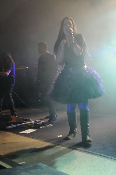 Evanescence at Stubb's BarBQ, Austin, Texas 04/17/12