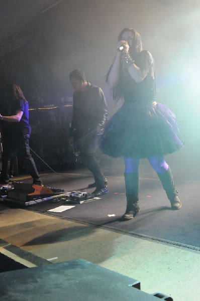 Evanescence at Stubb's BarBQ, Austin, Texas 04/17/12